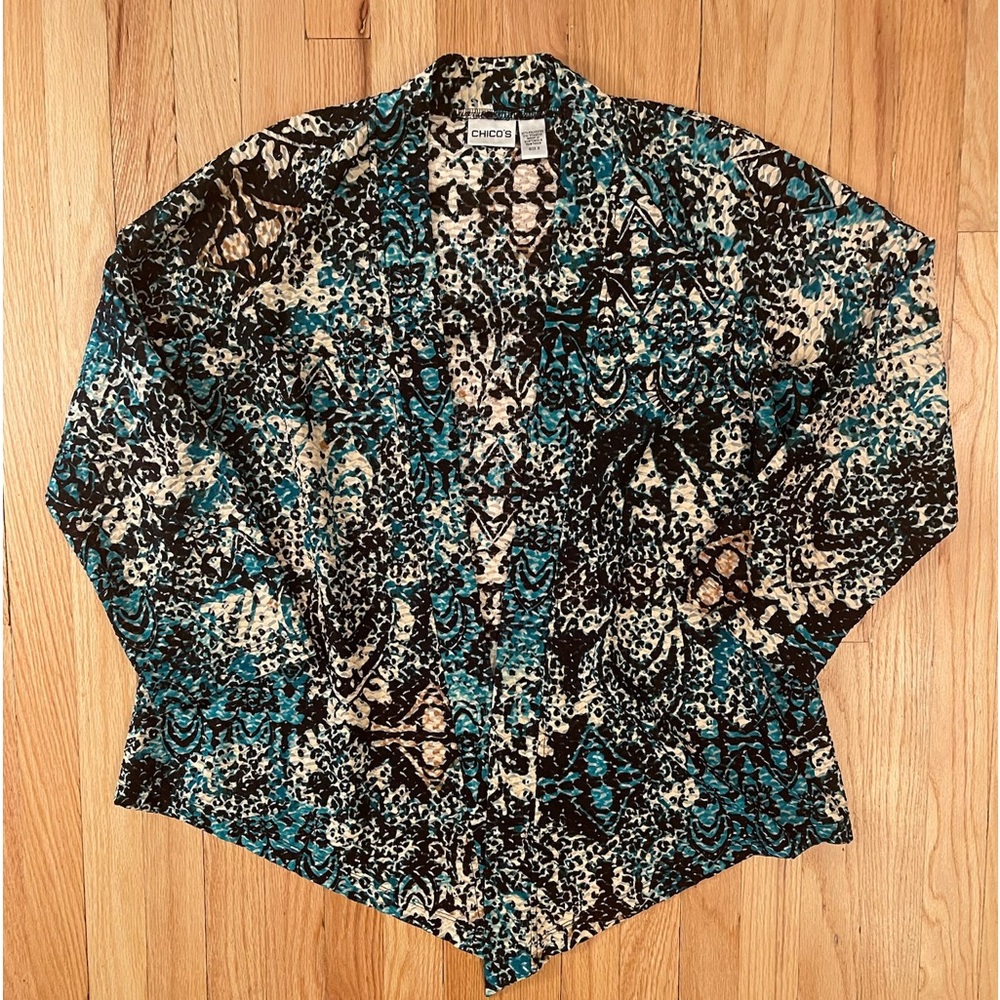 Chico’s lightweight cardigan.